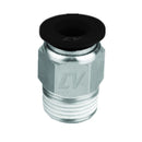 Conexion Covalca Laton Push-to-Connect de 1/2 pulg. X Macho NPTF de 3/8 pulg.