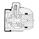 Reten giratorio en W, para usar con: Valvulas de control direccional hidraulico Parker SP-W4-HP