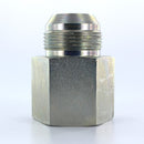Adaptador Recto Parker de Acero Macho JIC 37 Flare de 1 1/4 pulg. X Hembra NPTF de 1 1/4 pulg.