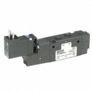 Valvula Solenoide Neumatica Parker de 1/4 pulg. Serie B5, 3 vias, 2 posiciones, 1 Solenoide, 24V CD
