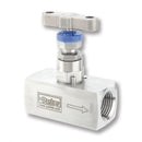 Valvula de Aguja Parker de Acero Inoxidable Hembra NPT de 1/4 pulg. 6000 PSI