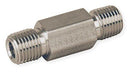 Adaptador Niple Hexagonal Largo Parker de Acero Inoxidable Macho NPT de 1/4 pulg. X Macho NPT de 1/4 pulg. Longitud 2 pulg.