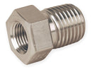 Adaptador Reductor Bushing Parker de Acero Inoxidable Macho NPT de 3/4 pulg. X Hembra NPT de 1/2 pulg.