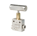 Valvula de Aguja Recta SpirStar Hembra HP de 1/4 pulg; 2 Vias, Alta Presion 30000 PSI