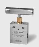 Valvula de Aguja Recta SpirStar Hembra NPT de 1/4 pulg; 2 Vias, 15000 PSI