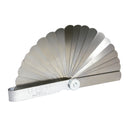 Calibrador Urrea Acero 25 hojas SAE de .0015 pulg. a .040 pulg. Longitud 3 pulg.