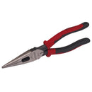 Pinza electricista Urrea Bimaterial Punta larga Corte lateral Uso pesado