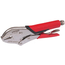 Pinza de presion Urrea de Acero Quijada recta Longitud de 10 pulg. Mango bimaterial