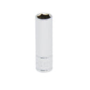 Dado largo Urrea de Acero Metrico 6 puntas Boca de 13mm X Cuadro de 1/4 pulg. Longitud de 2 pulg.