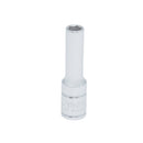 Dado largo Urrea de Acero SAE 6 puntas Boca de 5/16 pulg. X Cuadro de 3/8 pulg. Longitud de 2 1/2 pulg.