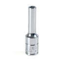 Dado largo Urrea de Acero SAE 12 puntas Boca de 7/16 pulg. X Cuadro de 3/8 pulg. Longitud de 2 1/2 pulg.