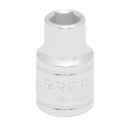 Dado Urrea de Acero SAE 6 puntas Boca de 5/8 pulg. X Cuadro de 3/8 pulg. Longitud de 1 1/8 pulg.